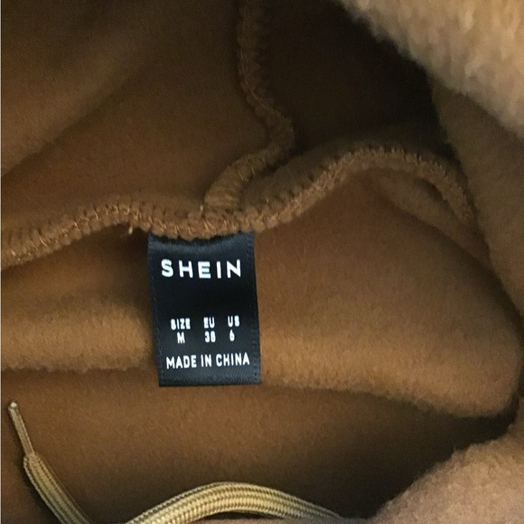 Shein Color Block Hoodie M NWOT - Picture 5 of 5
